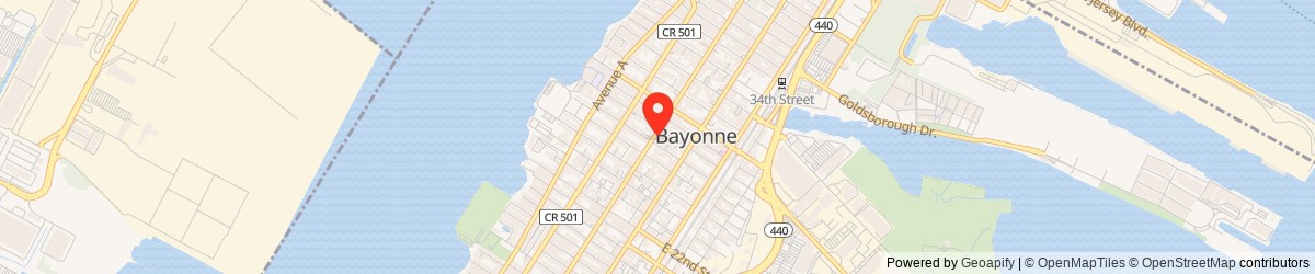 Bayonne NJ Police Jail Records   40.668624903590846 